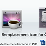 Caffeine remplacement icons