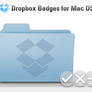 Dropbox badges for Mac OS X