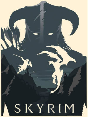 SKYRIM Poster, de Ashrayment