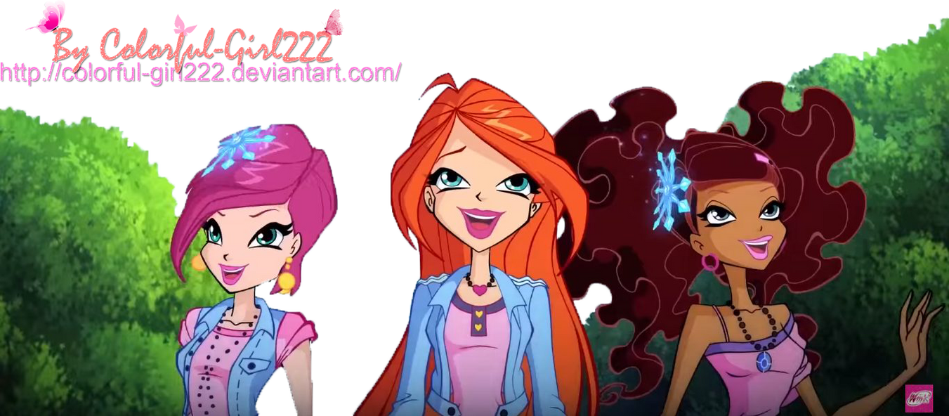 The Winx Club Tecna Bloom and Aisha Gardenia by Colorful-Girl222 on ...