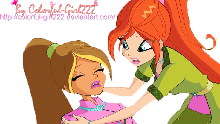 The Winx Club Bloom and Flora by Colorful-Girl222 on DeviantArt