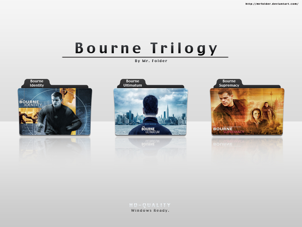 Movie Folder Bourne Trilogy