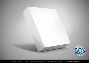 Box Template PSD 2500px