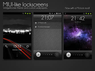 MIUI-like lockscreens.