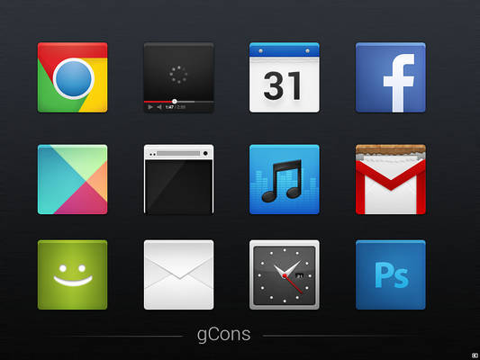 gCons - Icon Set