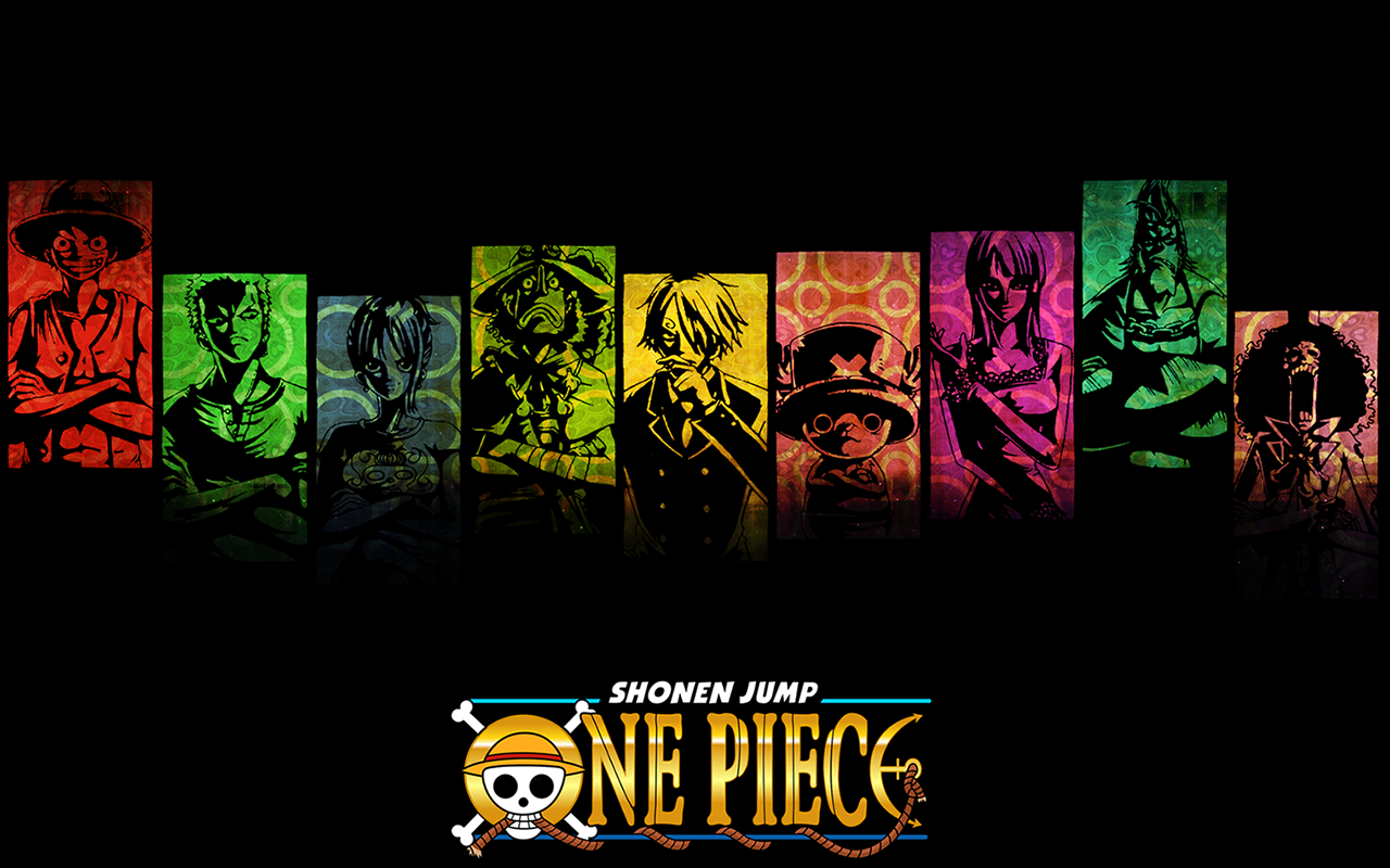 one piece straw hat crew wallpaper