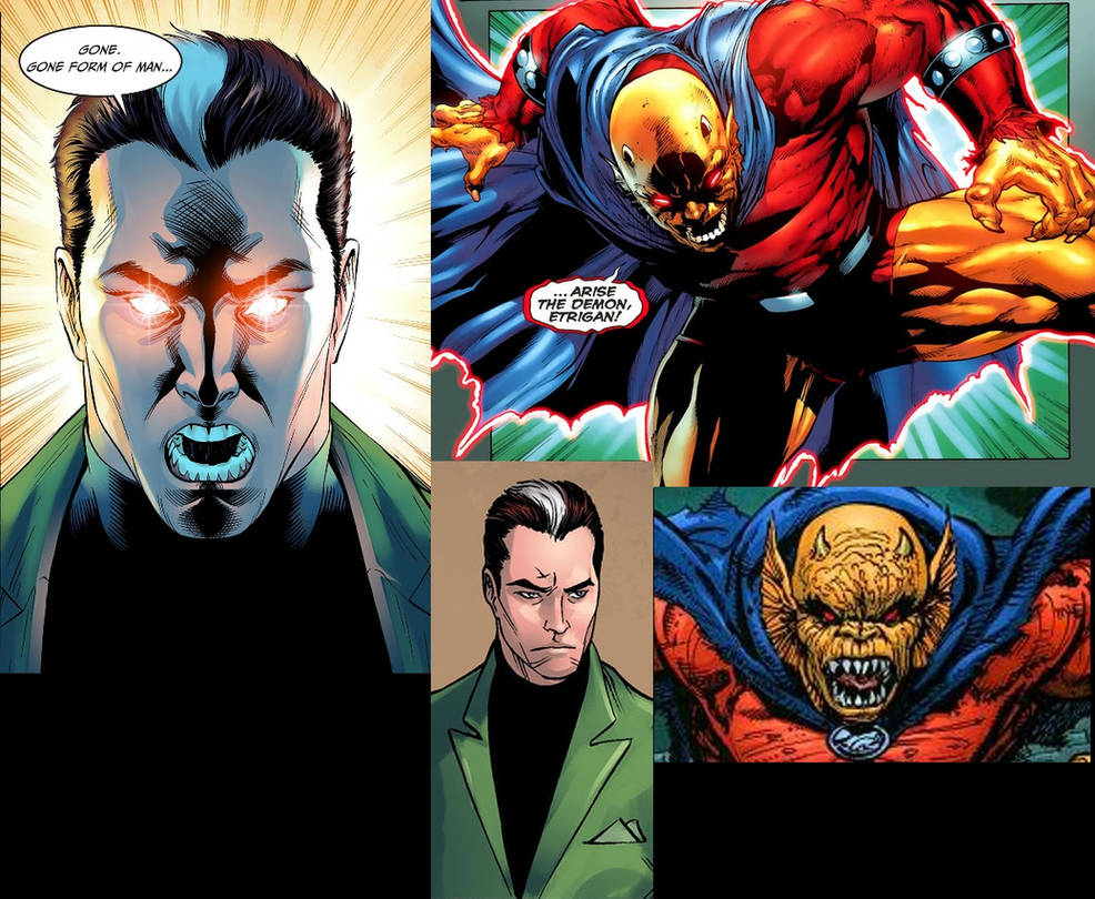 Jason Blood Etrigan By Riviellan On Deviantart