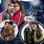 PNG Pack (69) Zayn Malik-Gigi Hadid by CraigHornerr