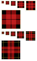 Scots Plaid GIMP Patterns .pat