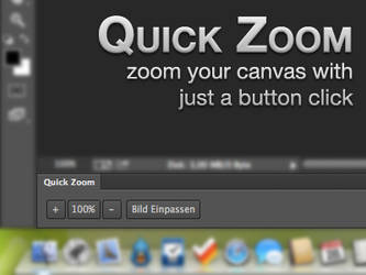 Quick Zoom (Photoshop Panel for CS6)