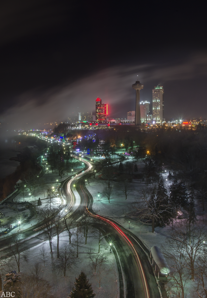 Nightfall in Niagara