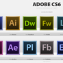 Adobe CS6 Applications Icons (PSD Format)