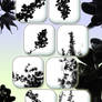 foliage- brush set