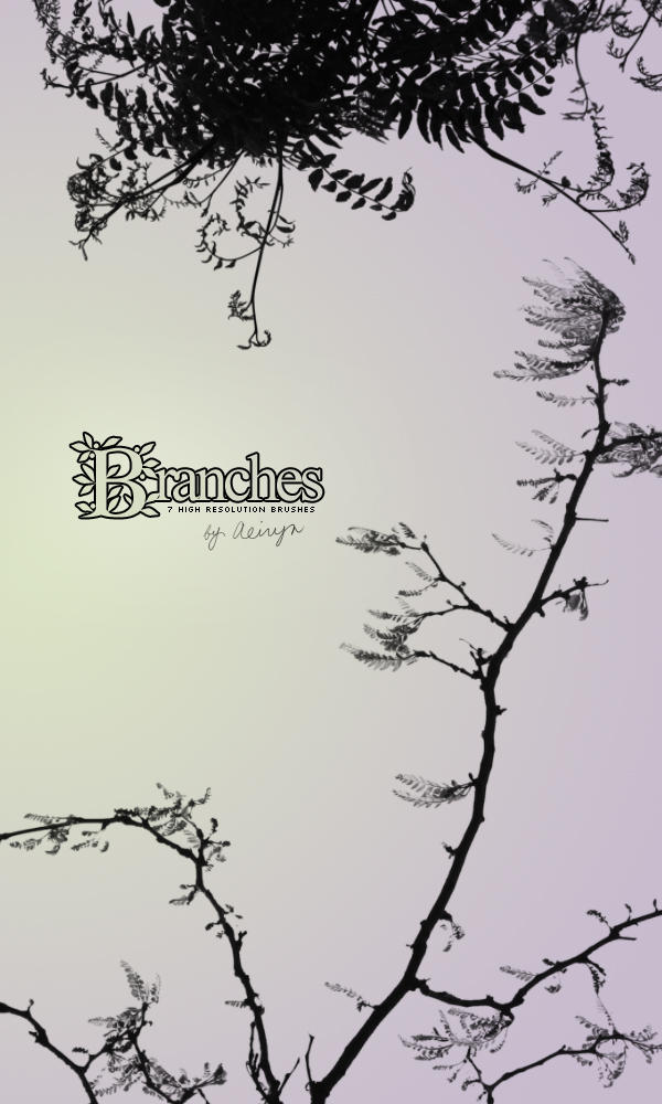 Branches- 7 brushes