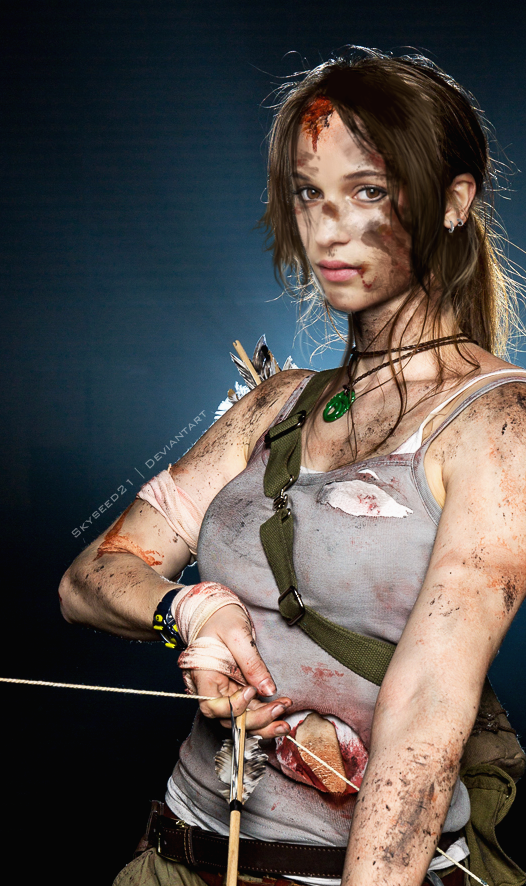 Alicia Vikander - Lara Croft by skyseed21