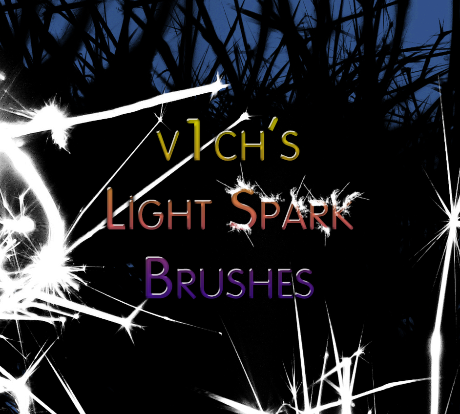 Light Spark Brushes by v1ch on DeviantArt