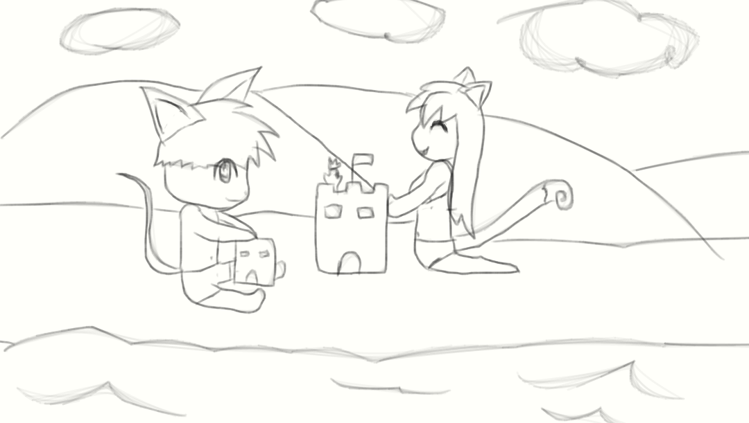 A day at the beach by Marylovespuppys on DeviantArt