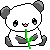 Free Panda icon by Tsubasafire