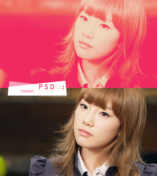 PSD 001 PINK - TAEYEON by toranshi on DeviantArt