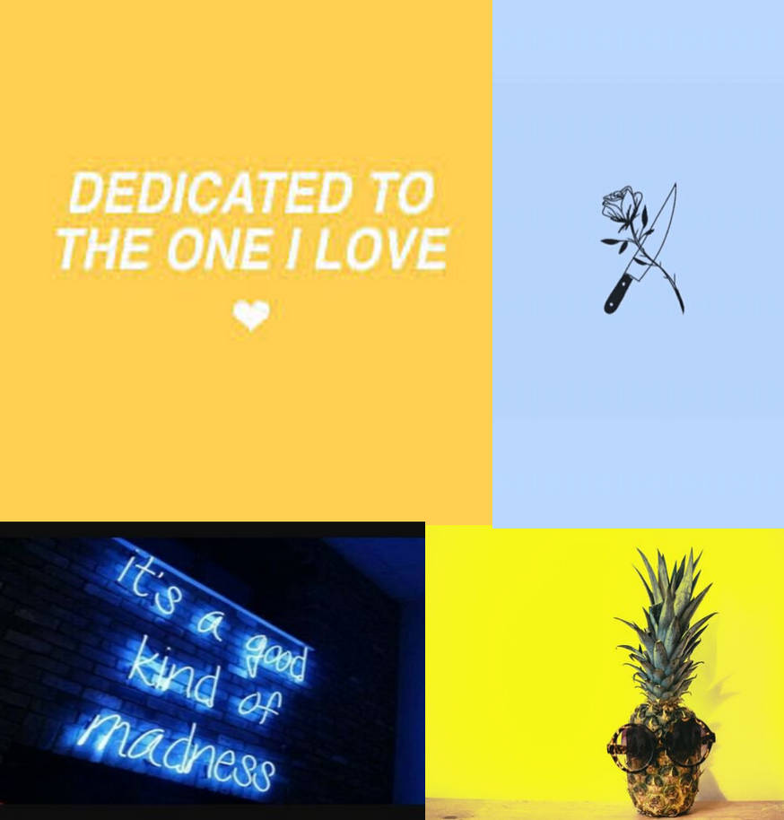 Yellow And Blue Aesthetic By Vexed Starlight On Deviantart