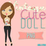 Vintage Cute Doll png