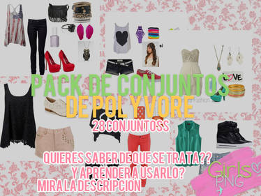 Pack De Conjuntos de polyvore [IdeasParaRopaDeDoll