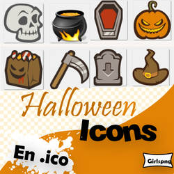 Halloween Icons [En .Ico]