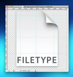 Leopard File Photoshop file