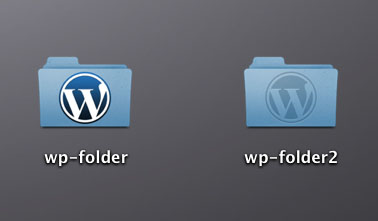 Wordpress folders