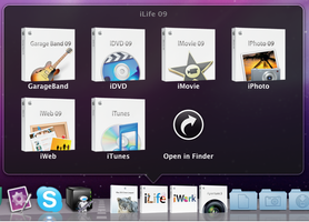 iLife Suite stack icons