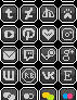 F2U | Dark Social Media Icons + Codes