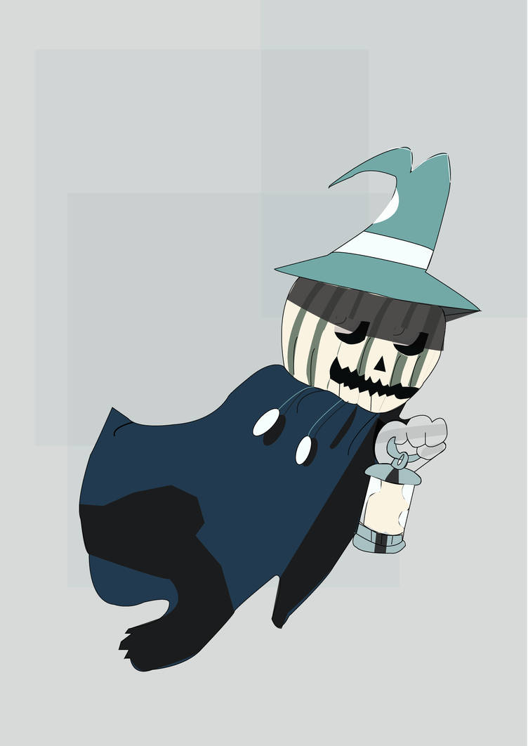 Halloween Drawing Jack O Lantern Persona Game By Stars2012 On