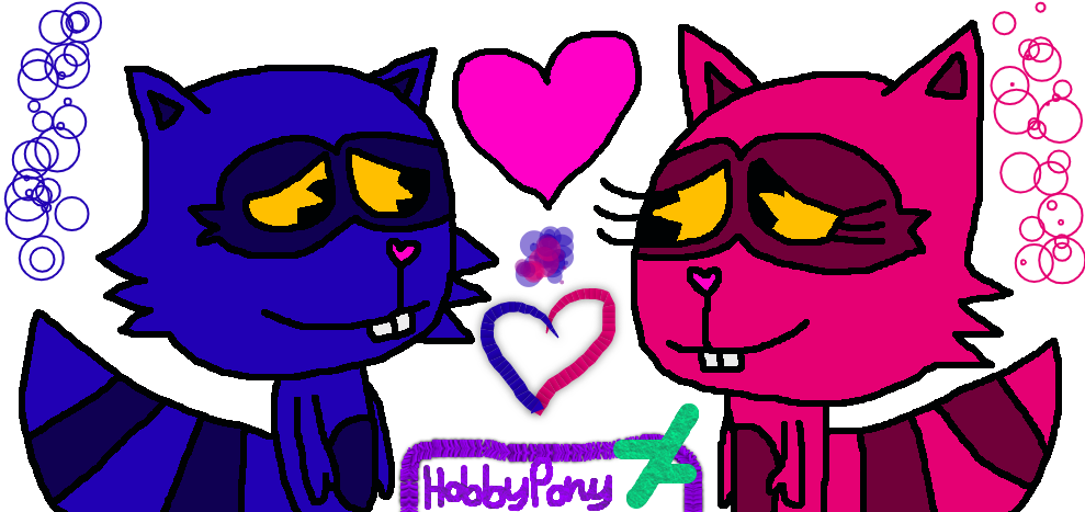Gift: Happy Tree Friends - Crafty x Marjuerita by HobbyPony on DeviantArt