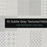 Seamless Photoshop Patterns - grey textured pack