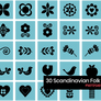 Free Scandinavian Folk Art Style Photoshop Brushes