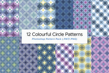 12ColourfulCirclePatterns