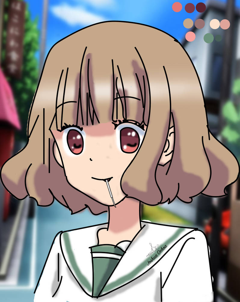 Wallpaper Kurihara Yuki Fanart Momokuri Anime By Joshuaochoa1 On Deviantart Free