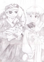 Baby Inuyasha and family