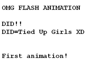 OMG flash animation DID