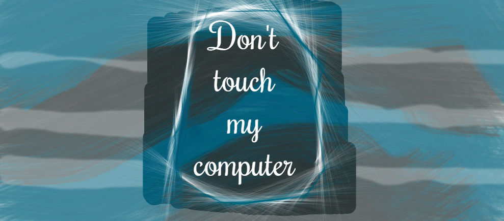 Do Not Touch dont touch my laptop HD wallpaper  Pxfuel