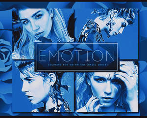 COLORING PSD#2 (by Hazel Grace) - Emotion