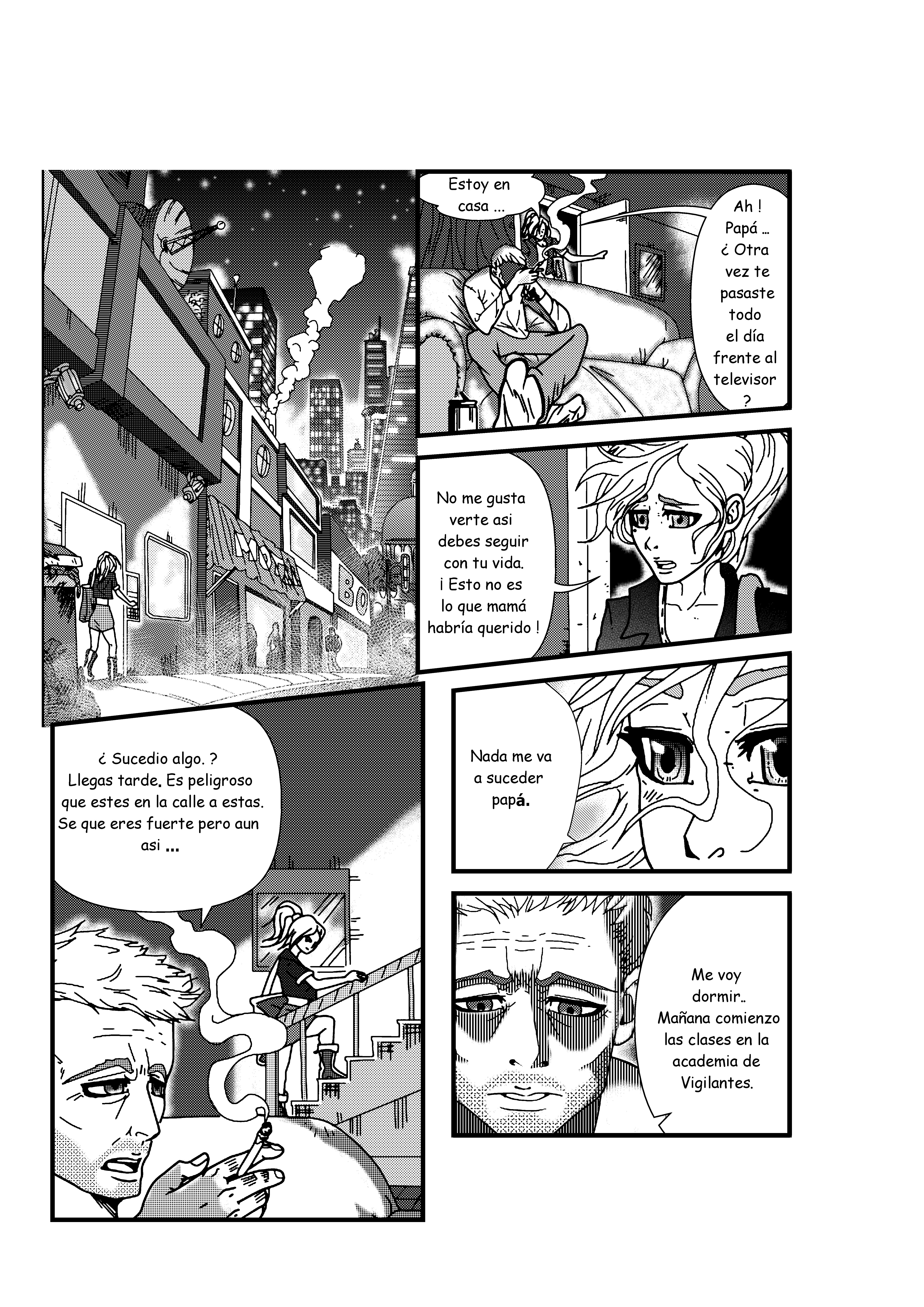 One page from my manga