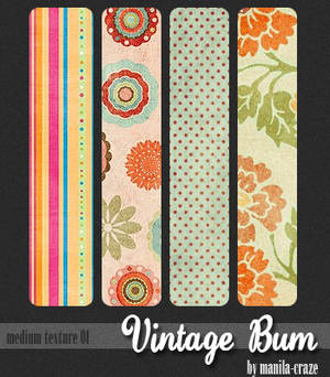 Vintage Bum - med. texture 01