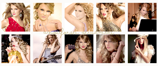 10 icons of Taylor Swift