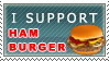 I support hamburger