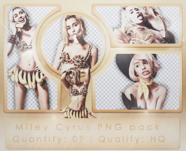 Miley Cyrus PNG Pack (bangerz tour: promotionals)