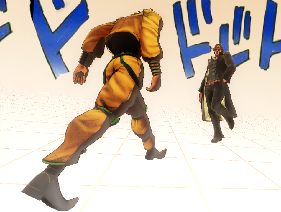 MMD: JOJO] Dio vs. Jotaro by Pig3oink on DeviantArt