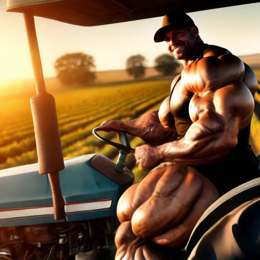 It's Hard Work Growing Crops In The Field by Muscle-Magnificence on ...