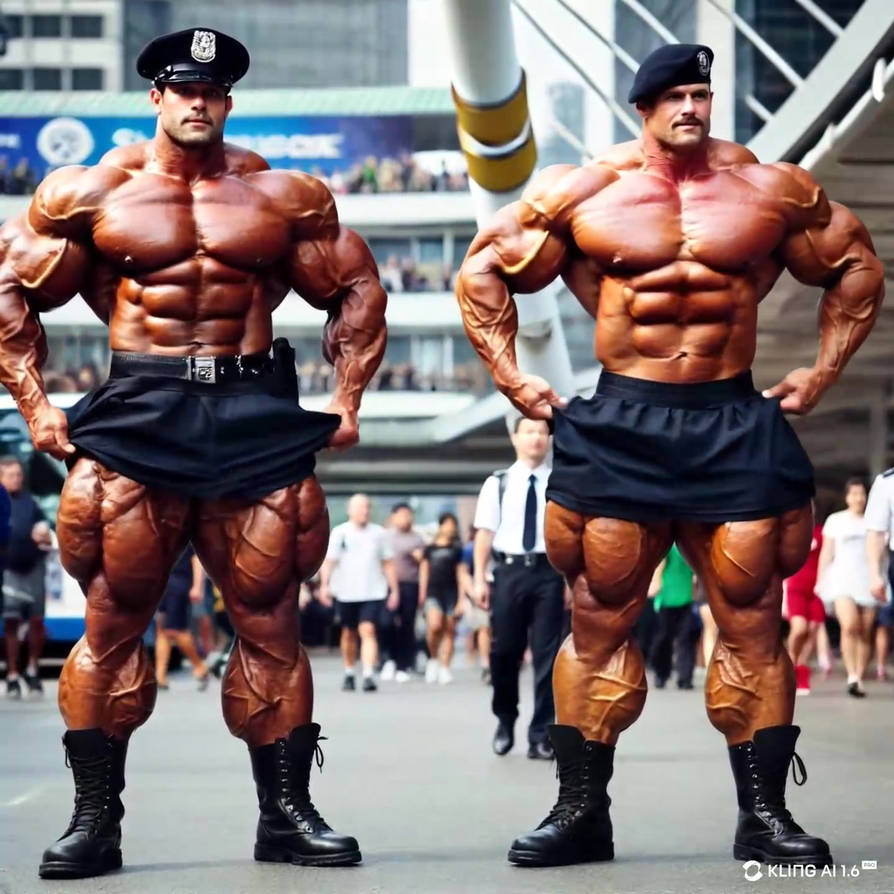 Cops on a Beat by Muscle-Magnificence on DeviantArt