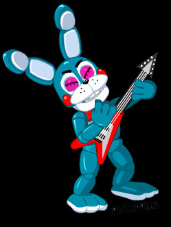 Animation: Toy Bonnie rocking!